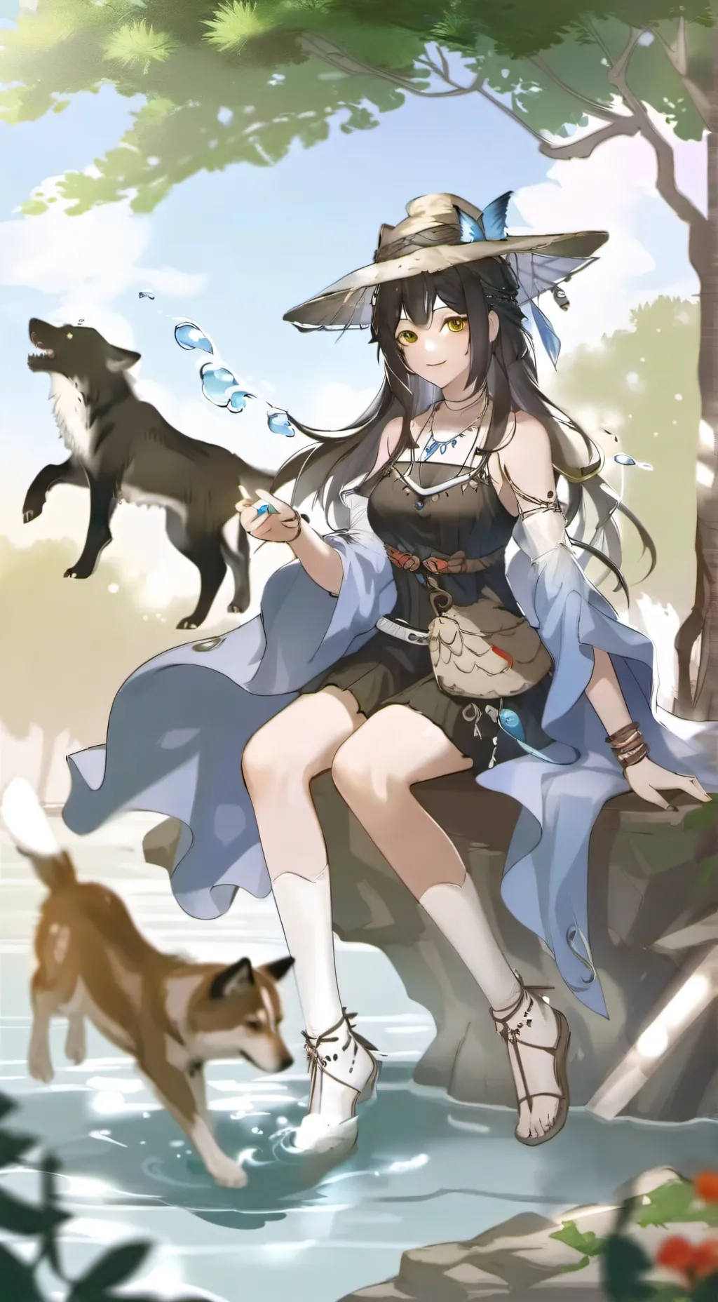 ai character: lina background