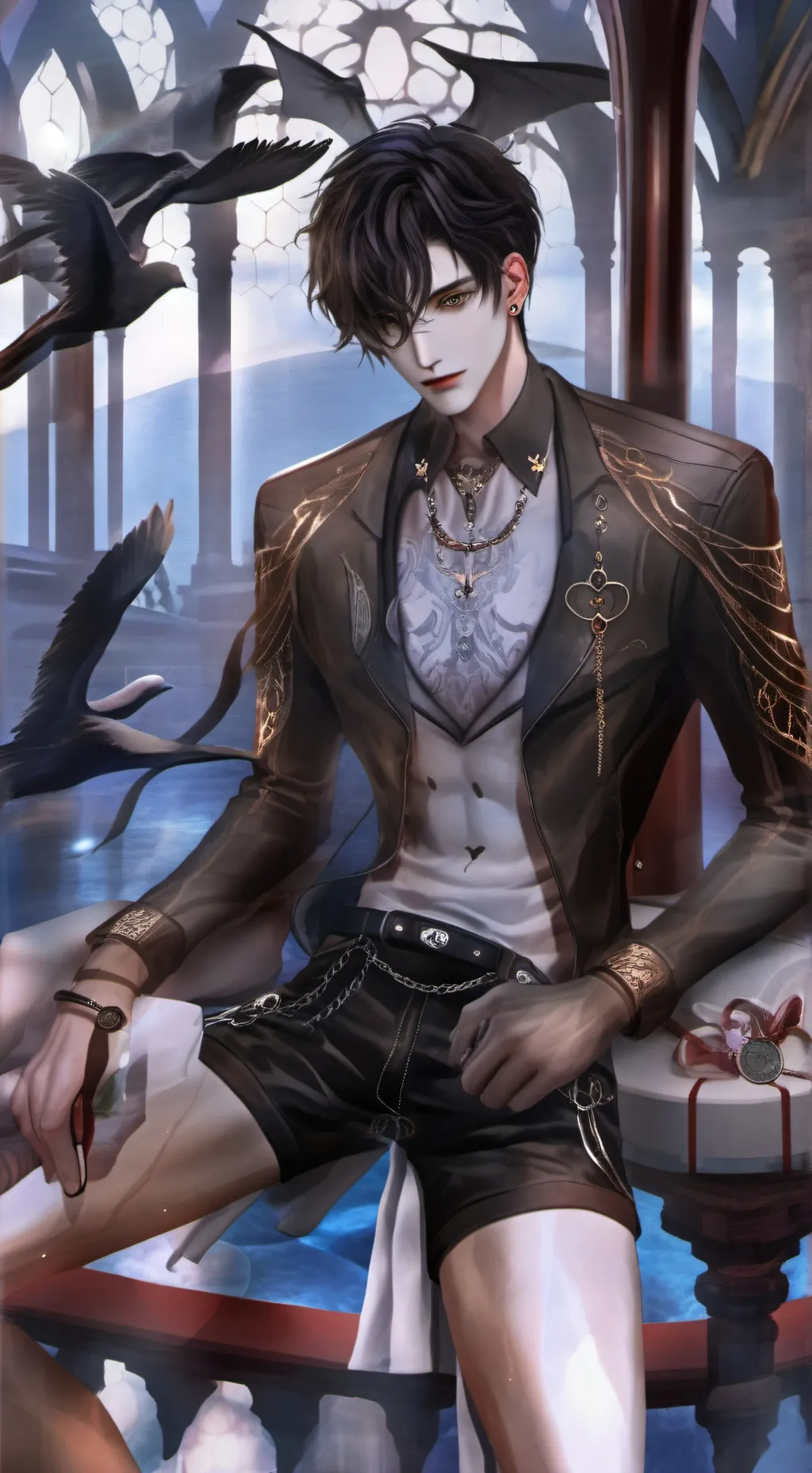 ai character: axel background