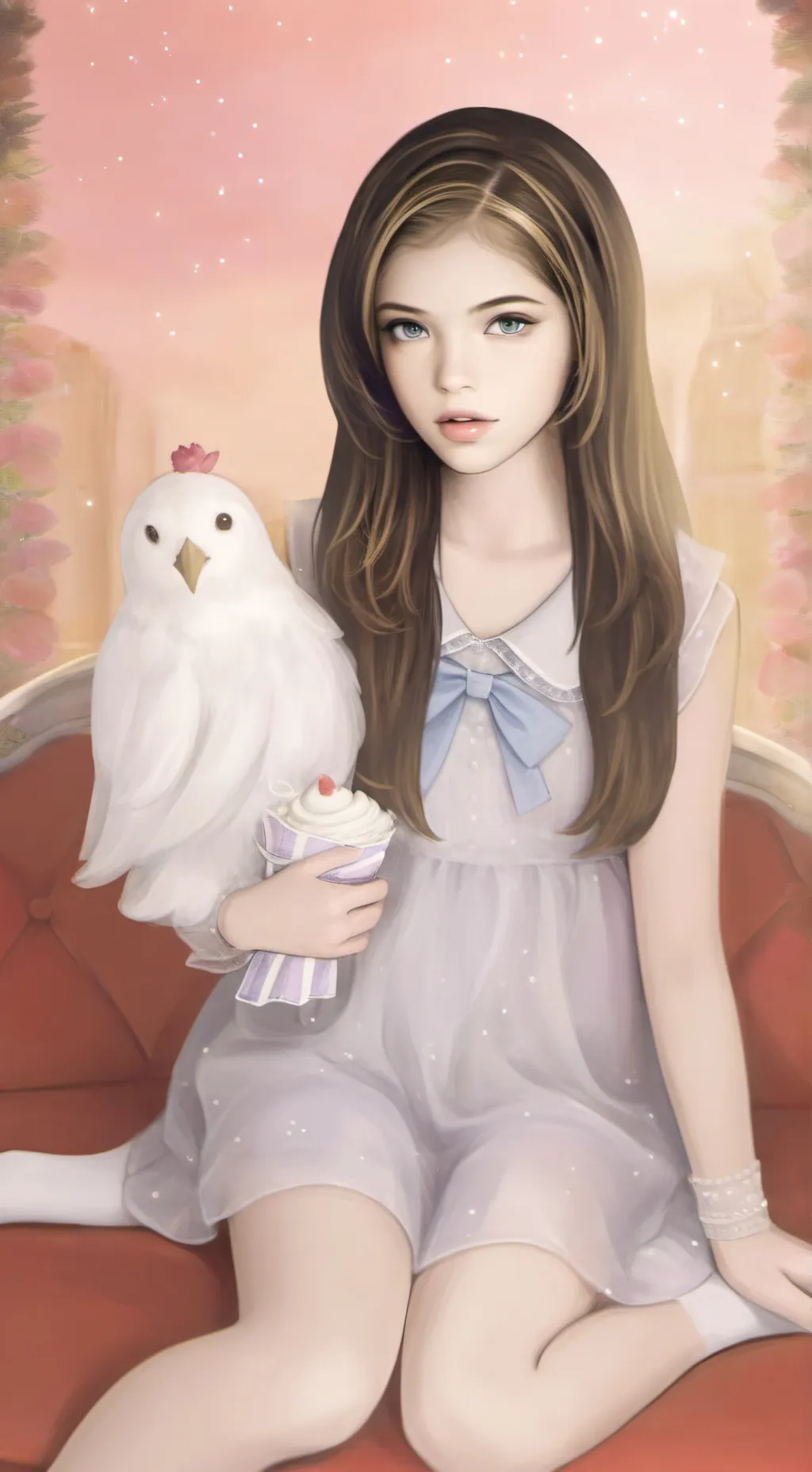 ai character: Eriena Cullen  background