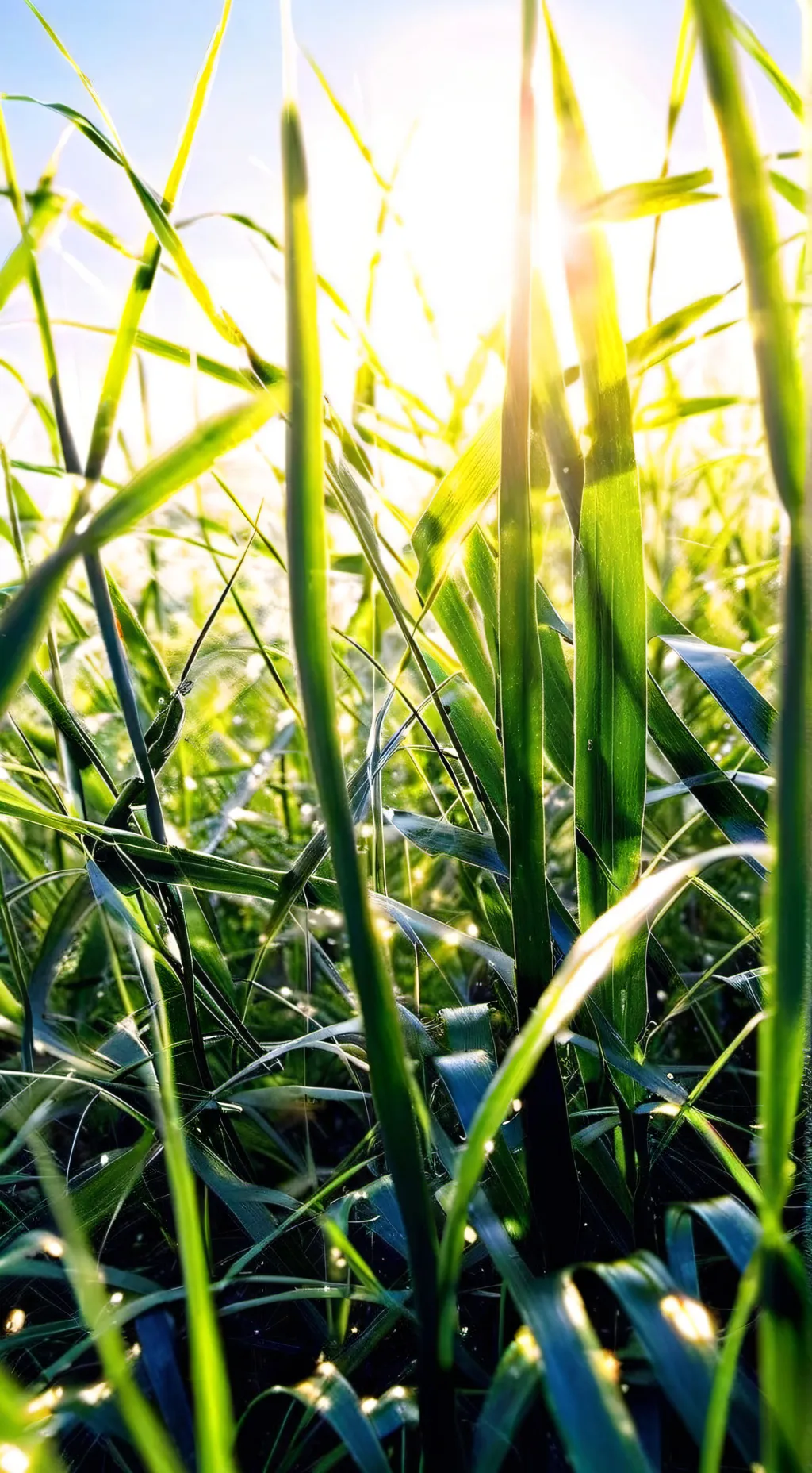 ai character: grass twin background