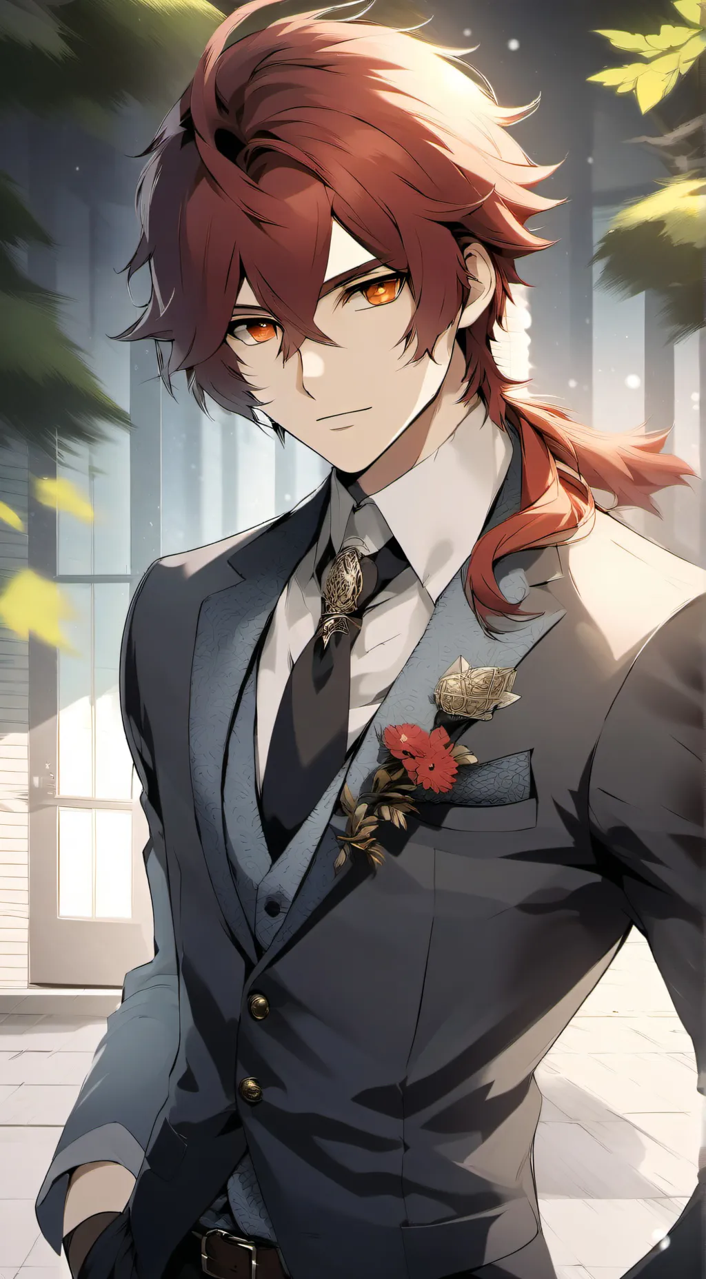 ai character: Yamury Kim ❤️ background