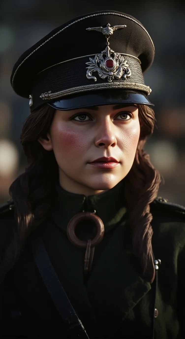 ai character: Lt. Lara Müller background