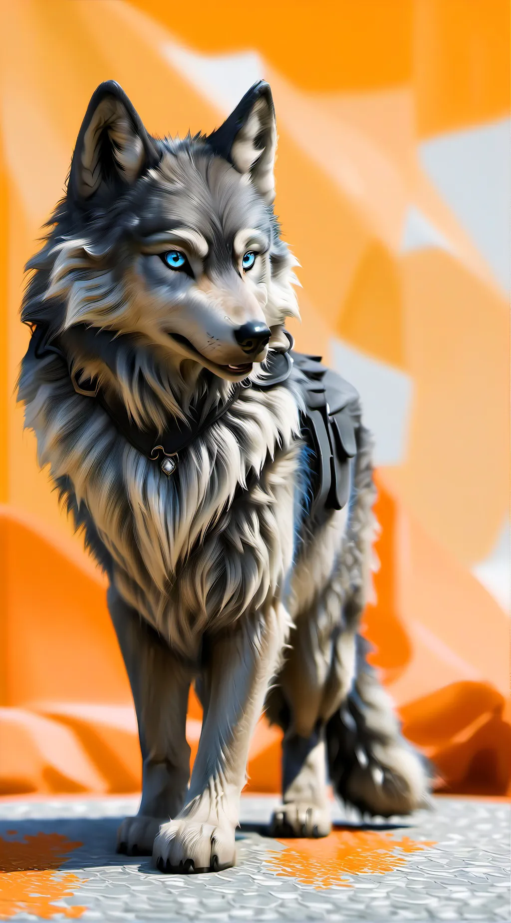 ai character: moondream background