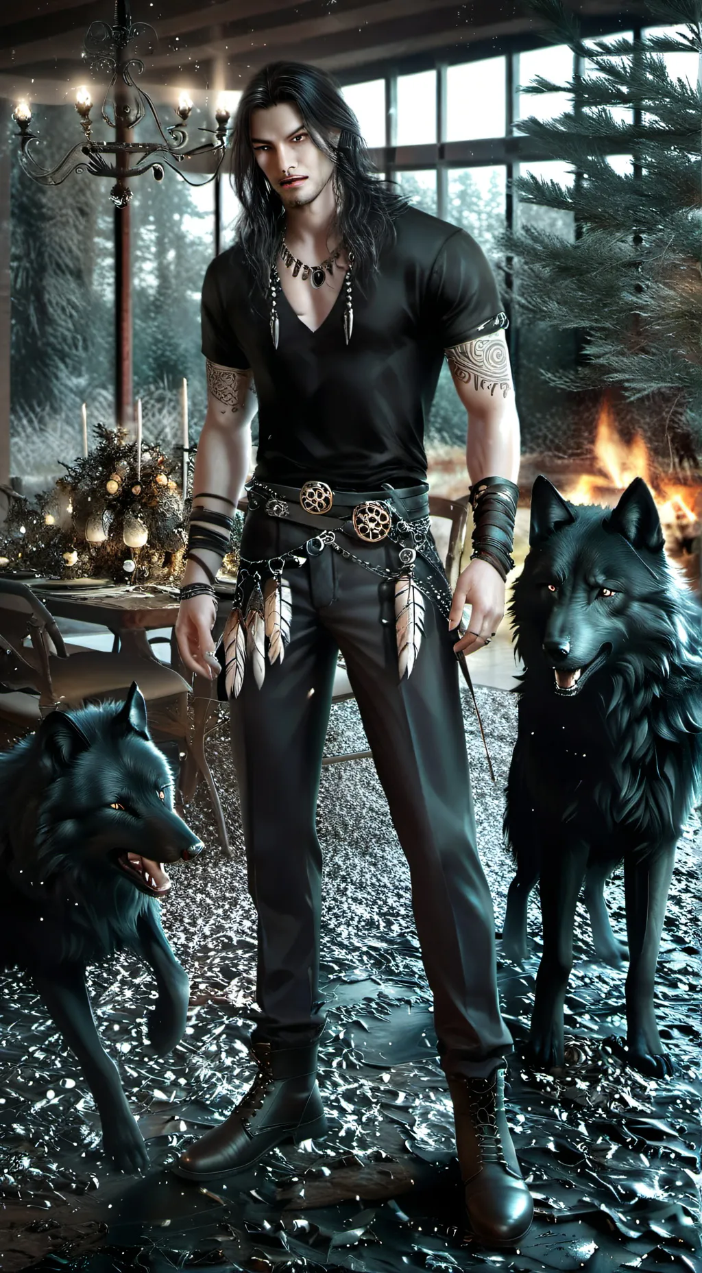 ai character: Alpha Maddox  background