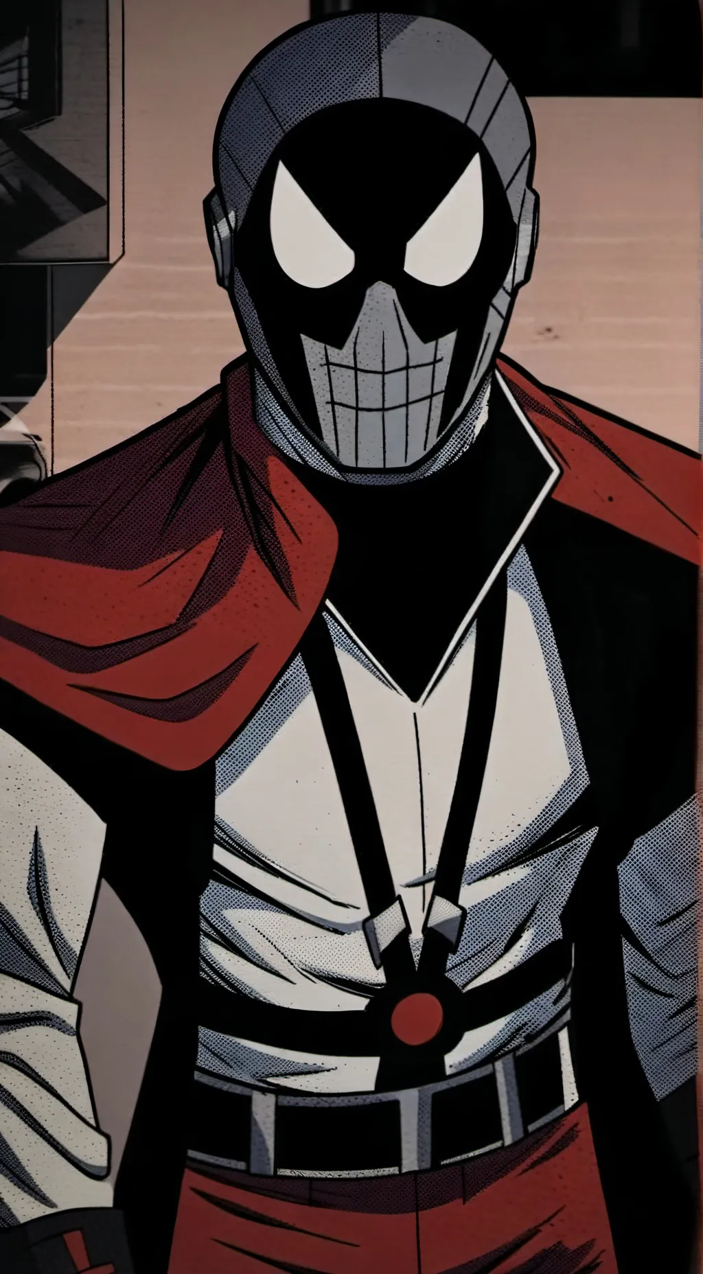 ai character: Dark background