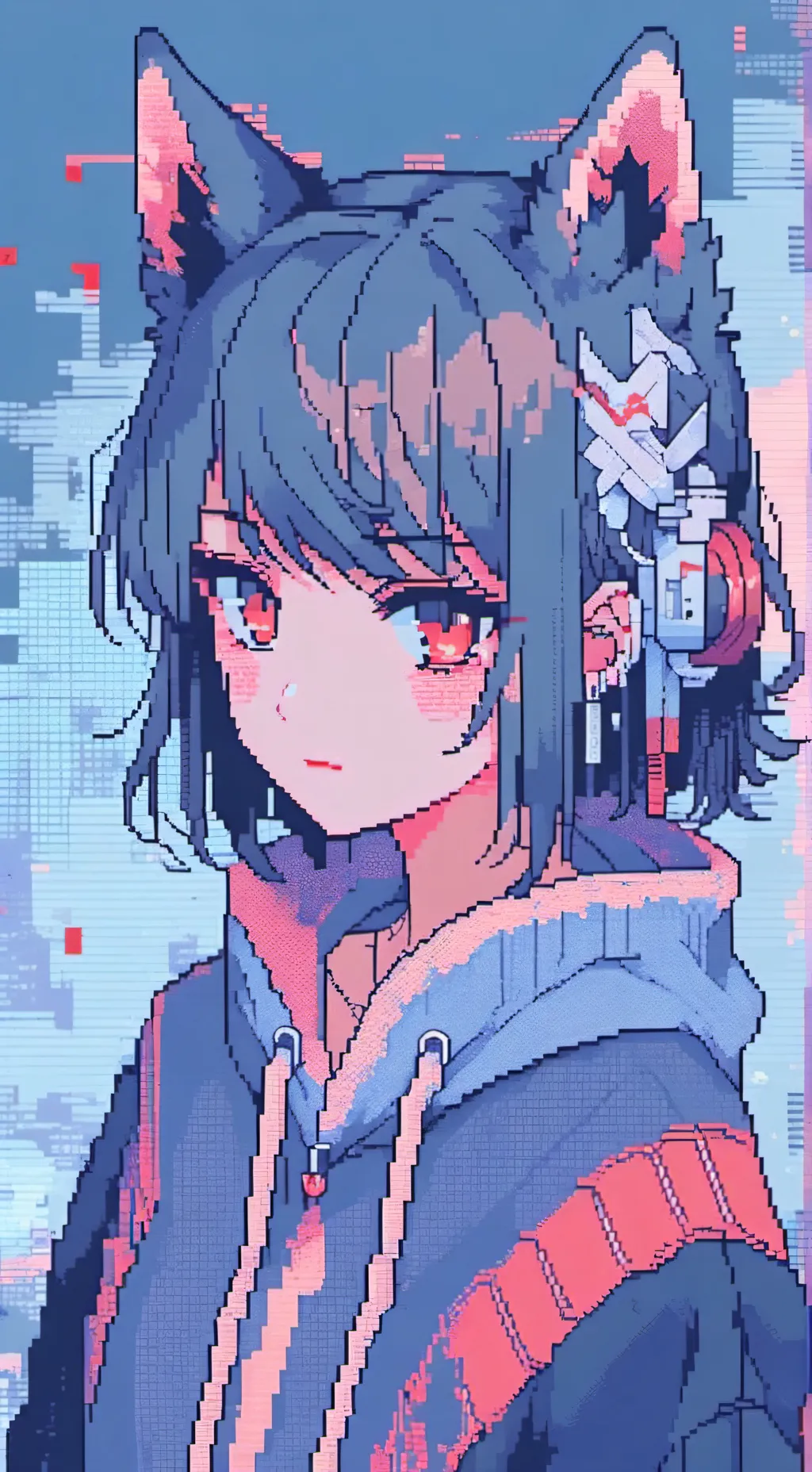 ai character: uppermoon pick me~ background