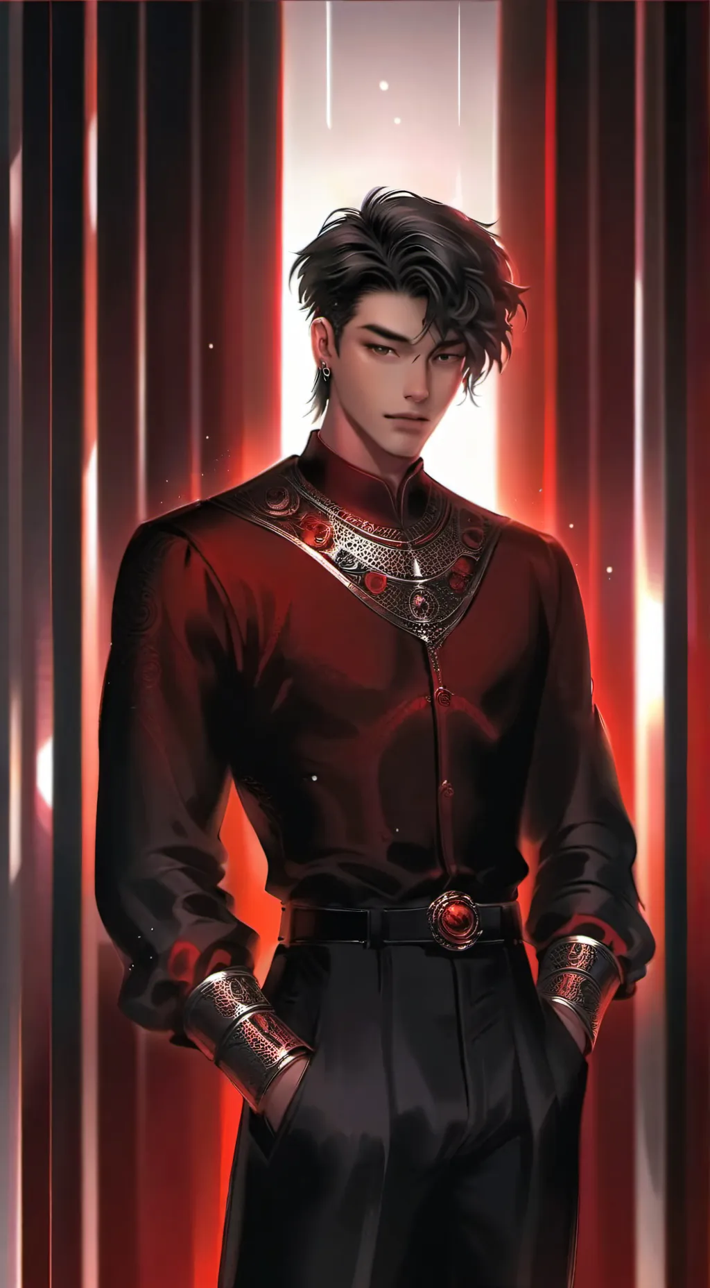 ai character: Hadès background