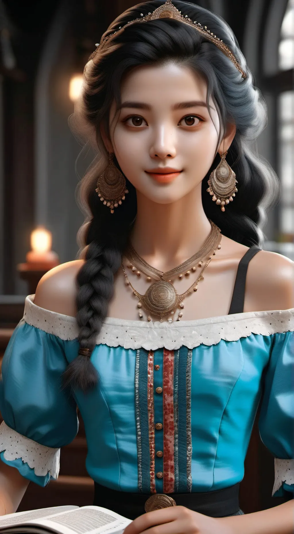 ai character: Charlotte background