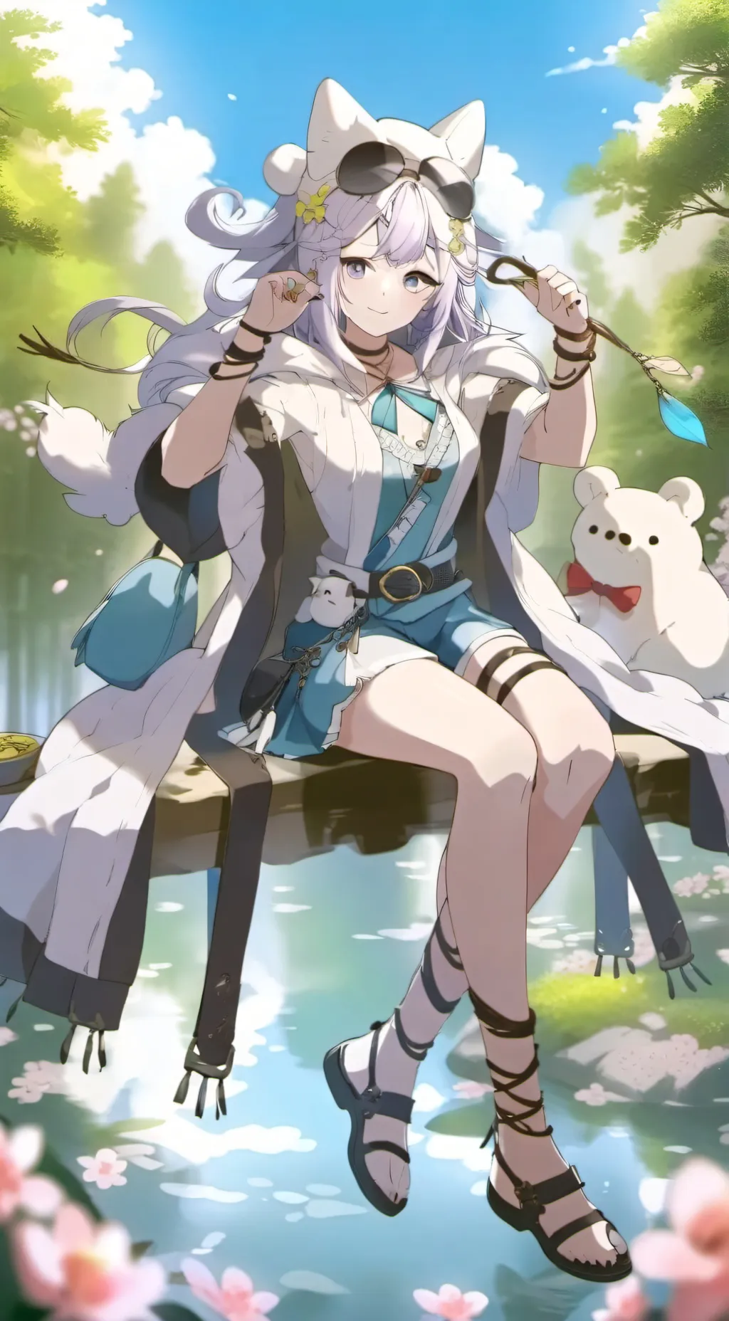 ai character: Grace background