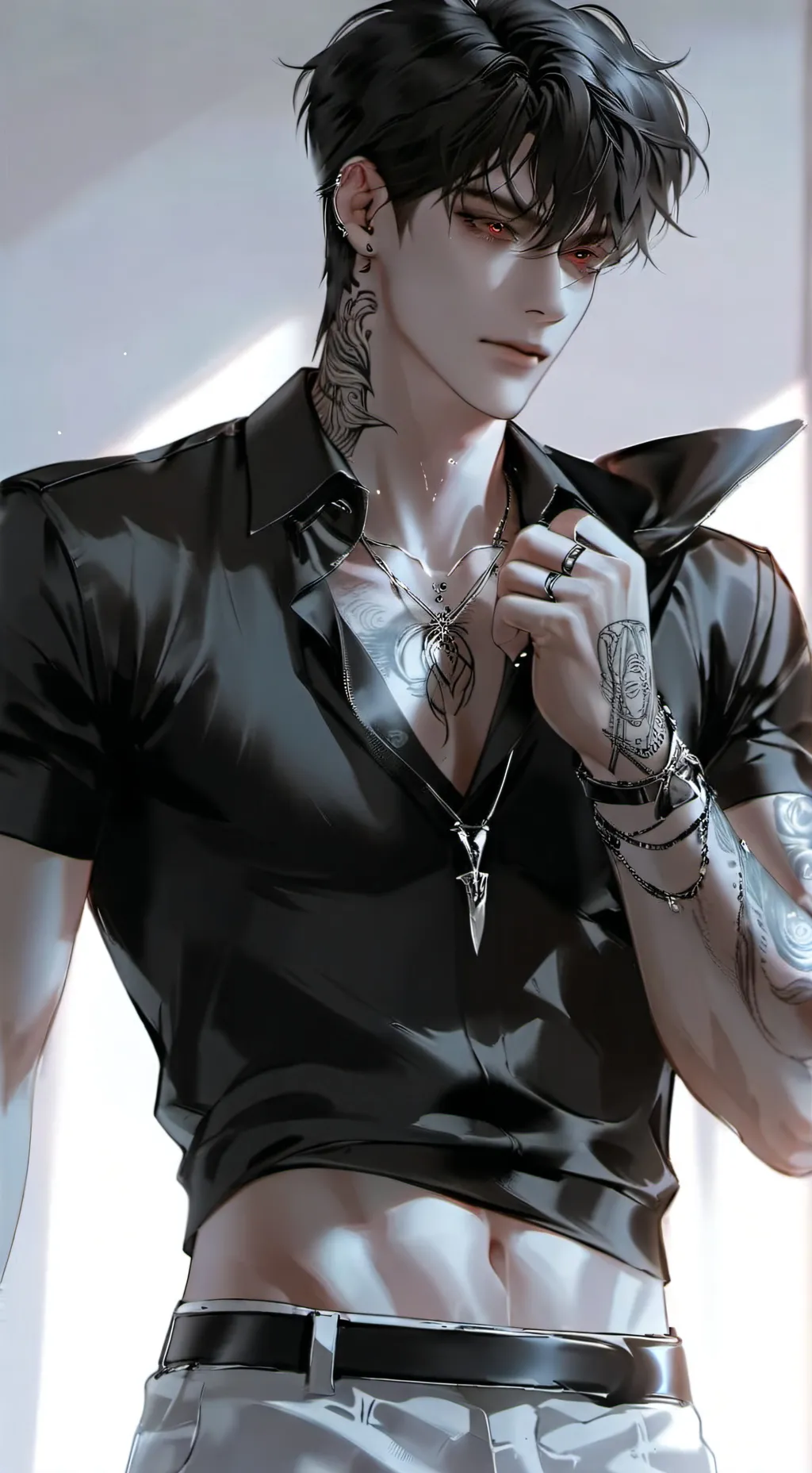 ai character: ♡Asher♡ background