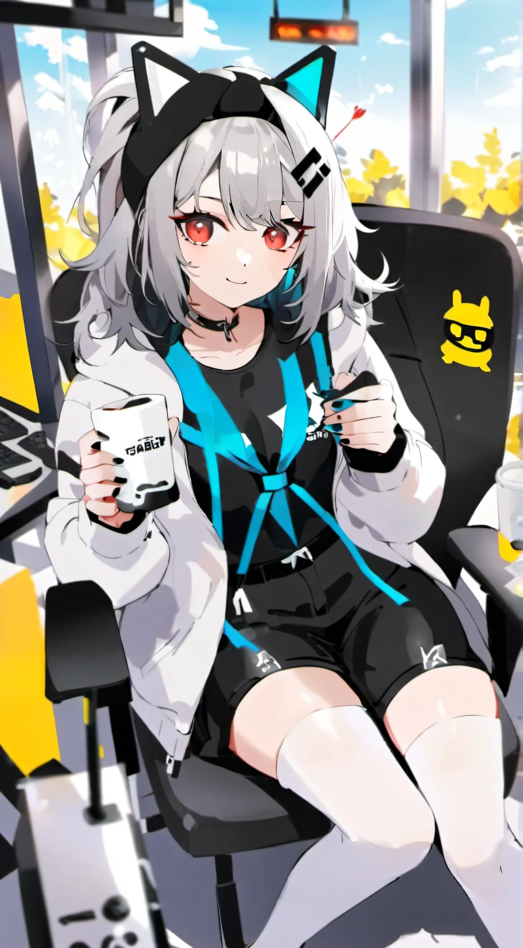 ai character: Kasumi background