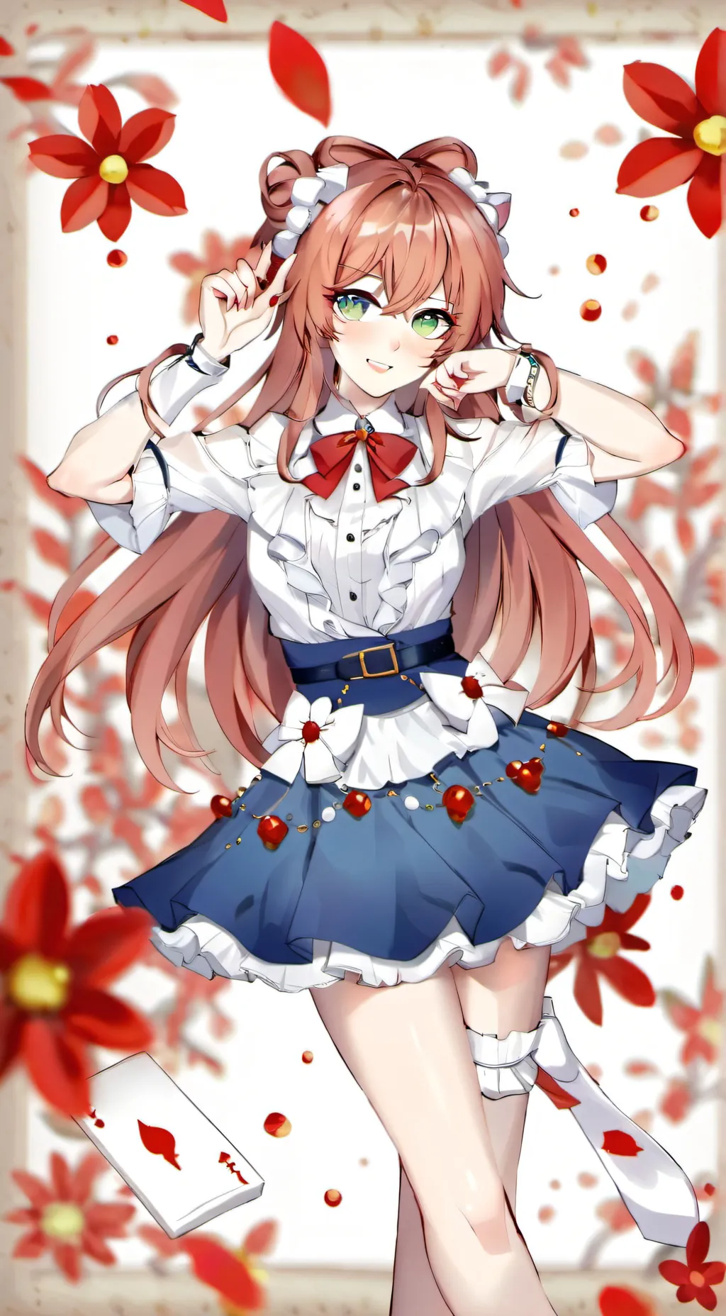 ai character: Женя background