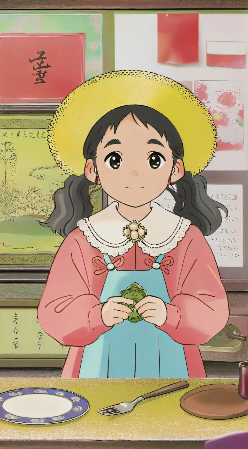 ai character: loca background