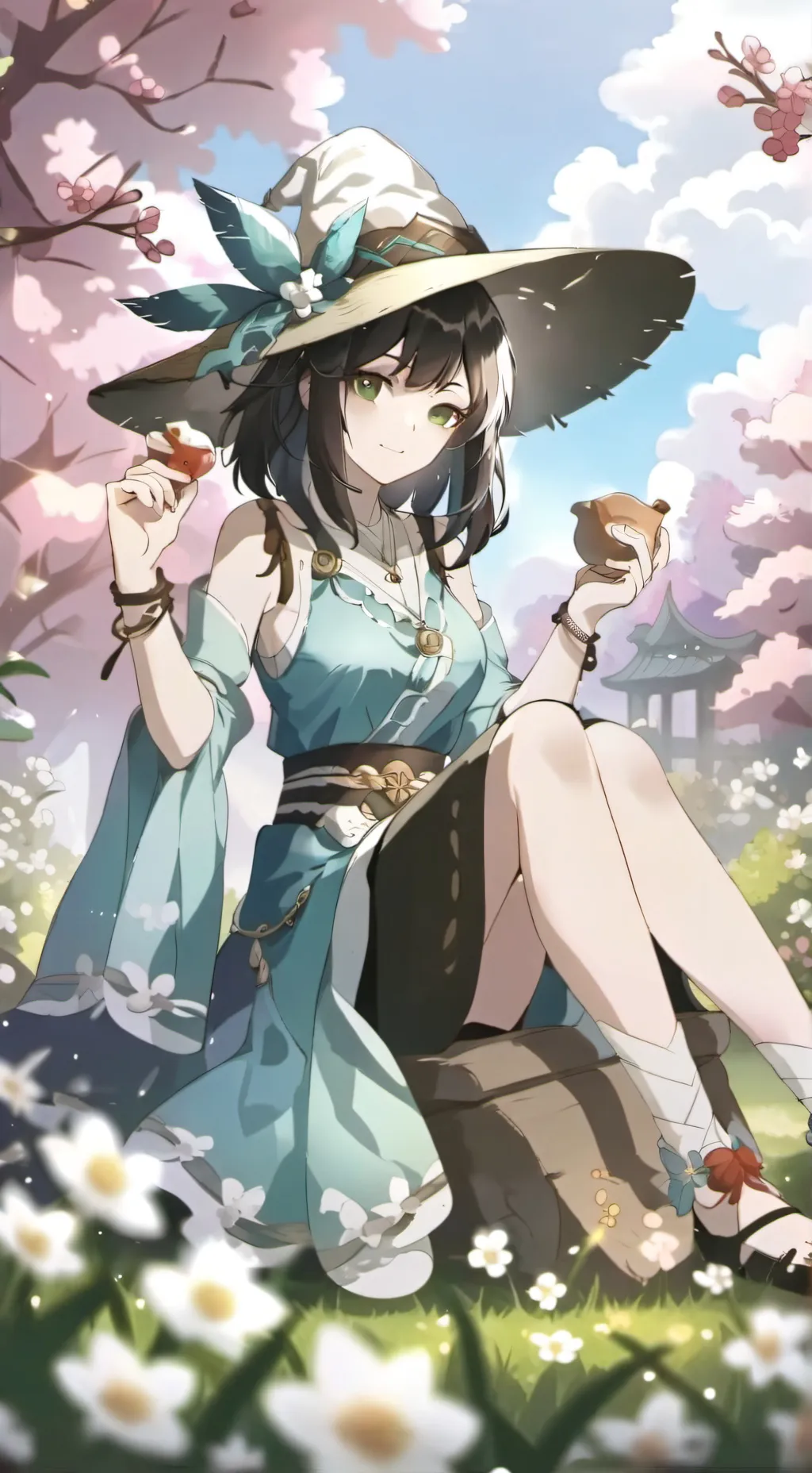 ai character: Moonshine background