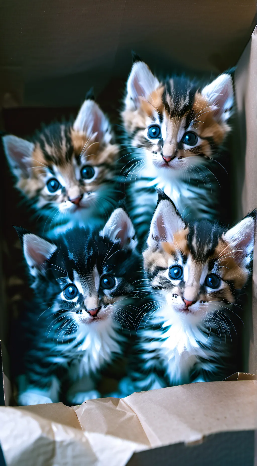 ai character: kitties background