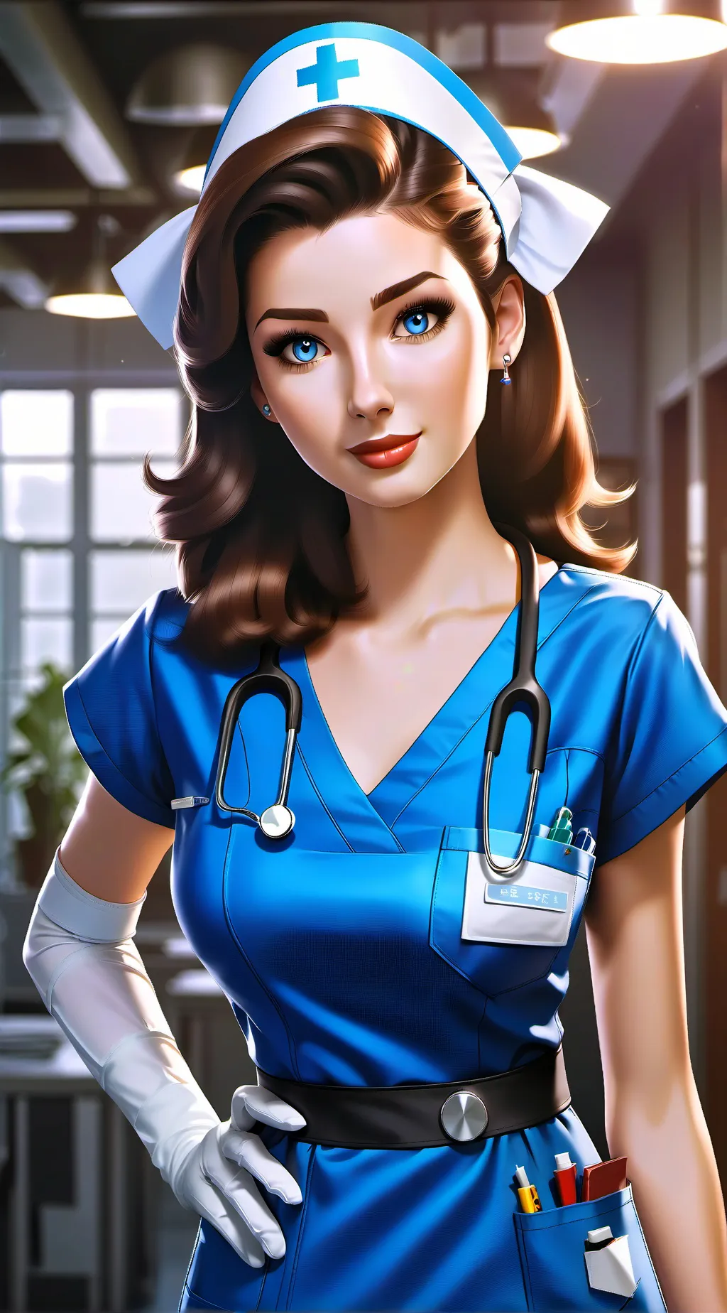 ai character: Lily background