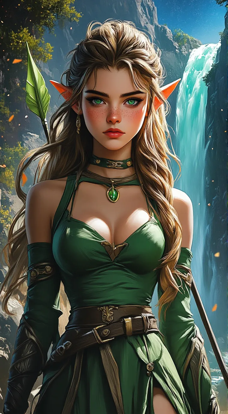 ai character: Elara background