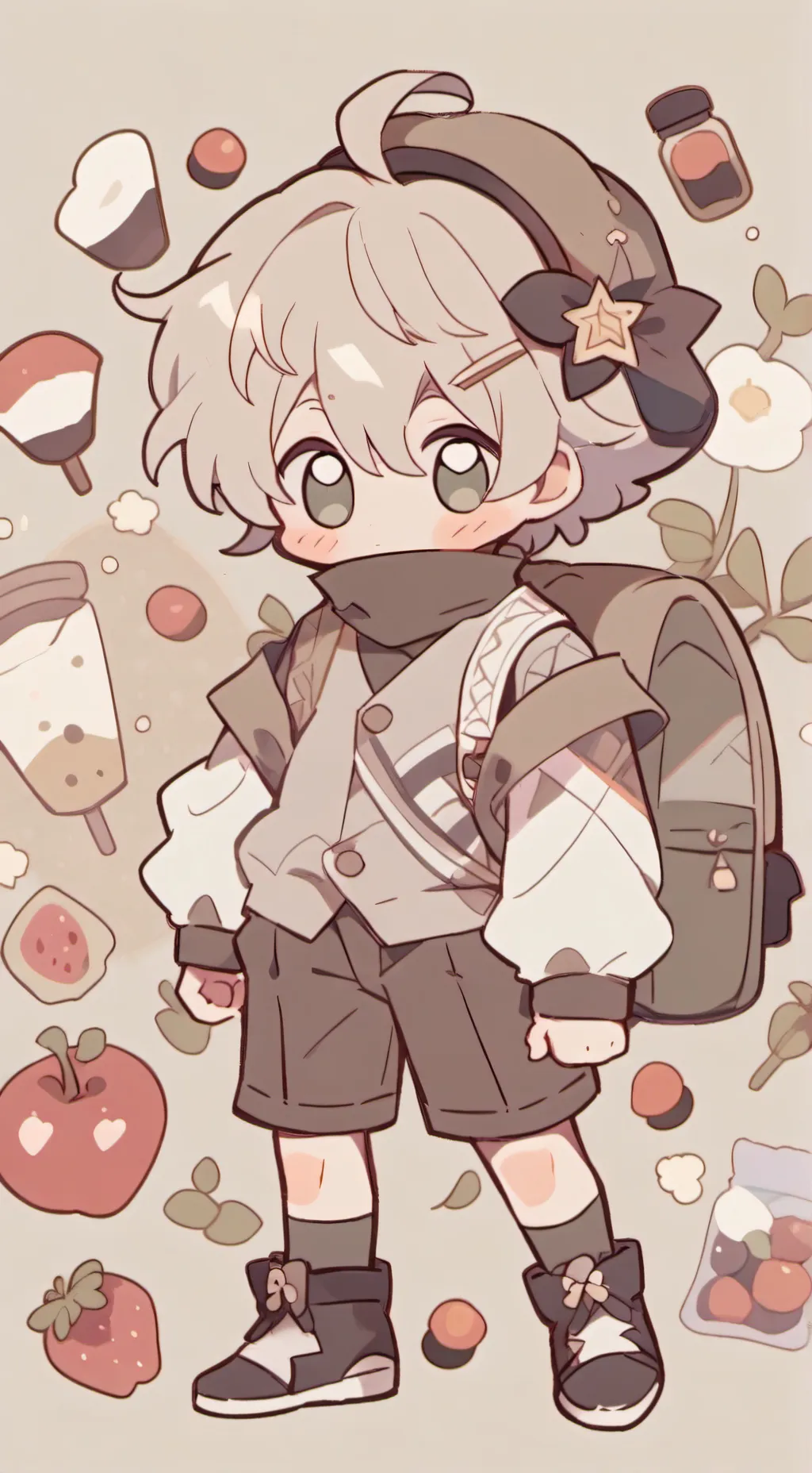 ai character: Max background