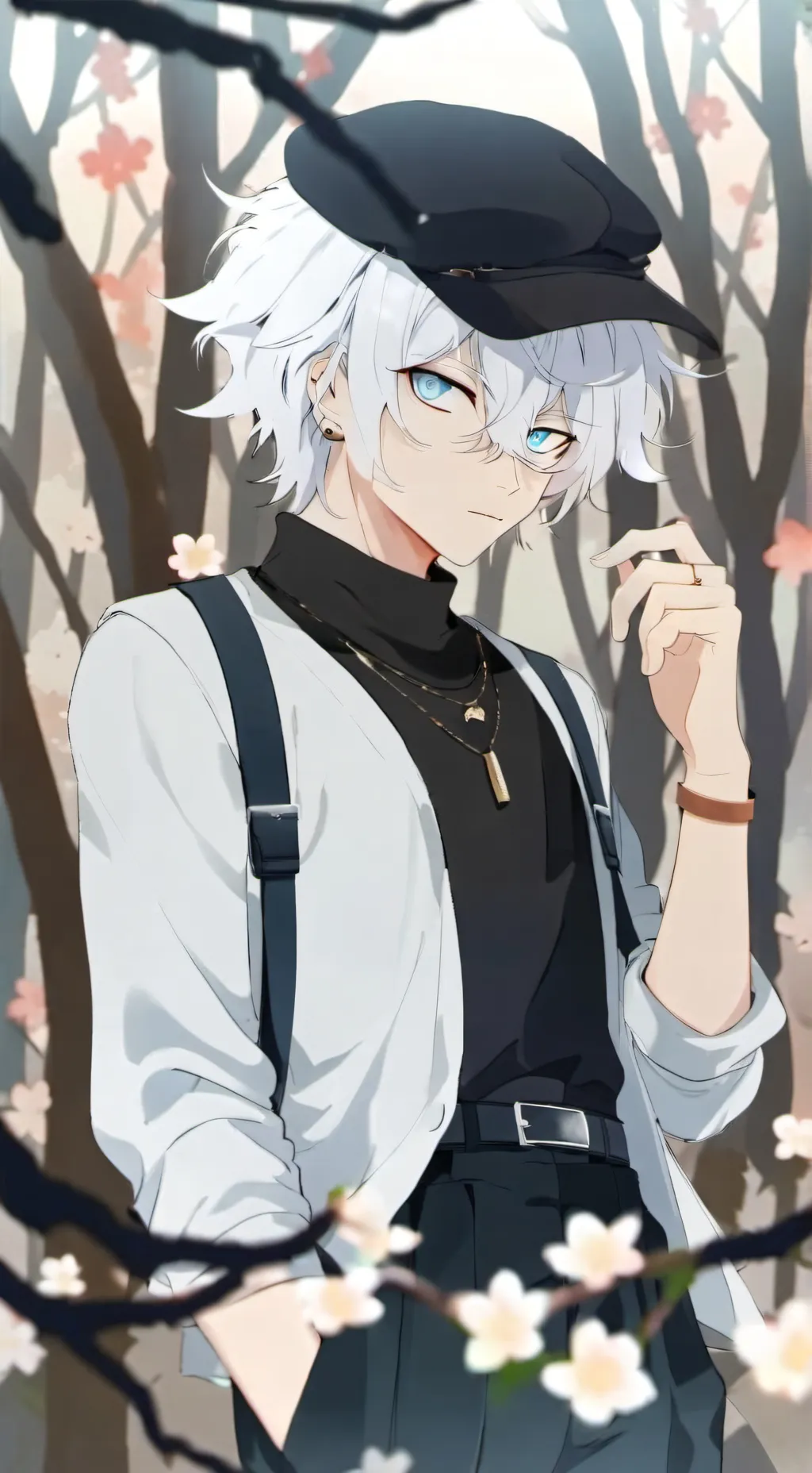 ai character: Mark background