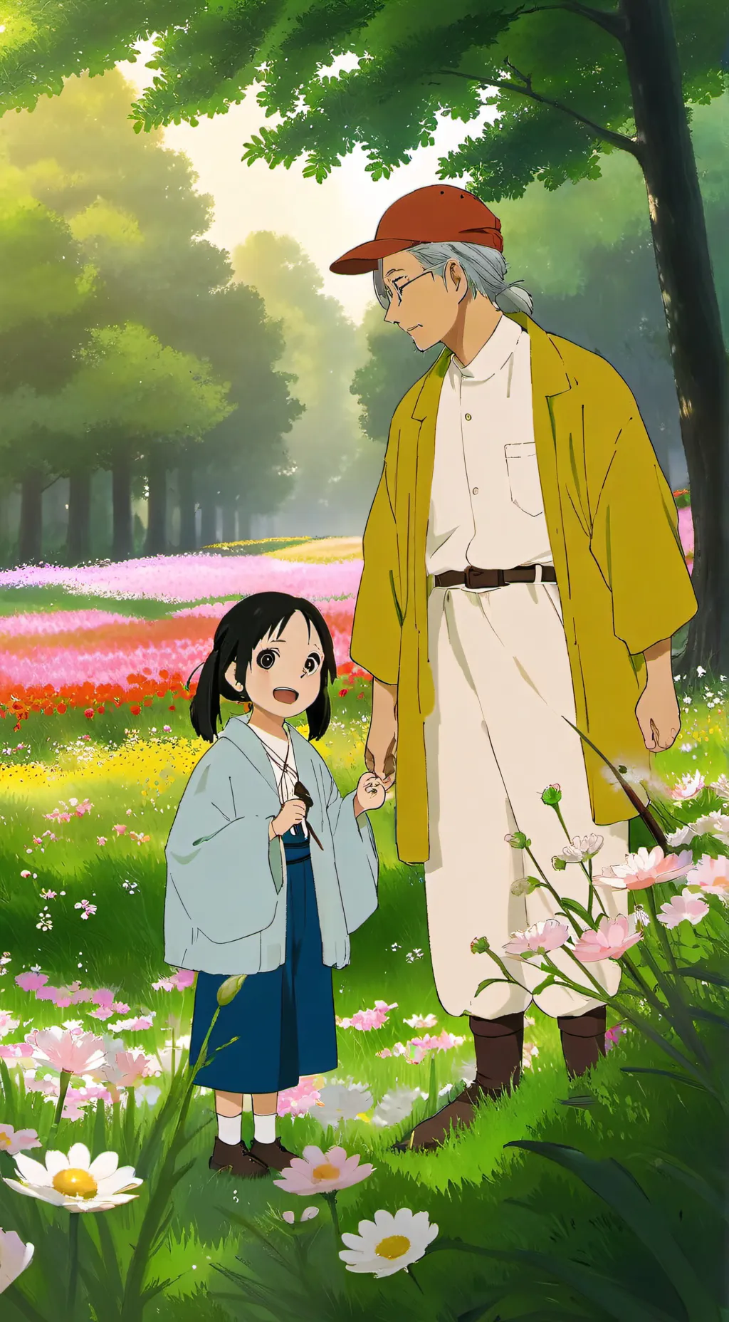 ai character: Lily background