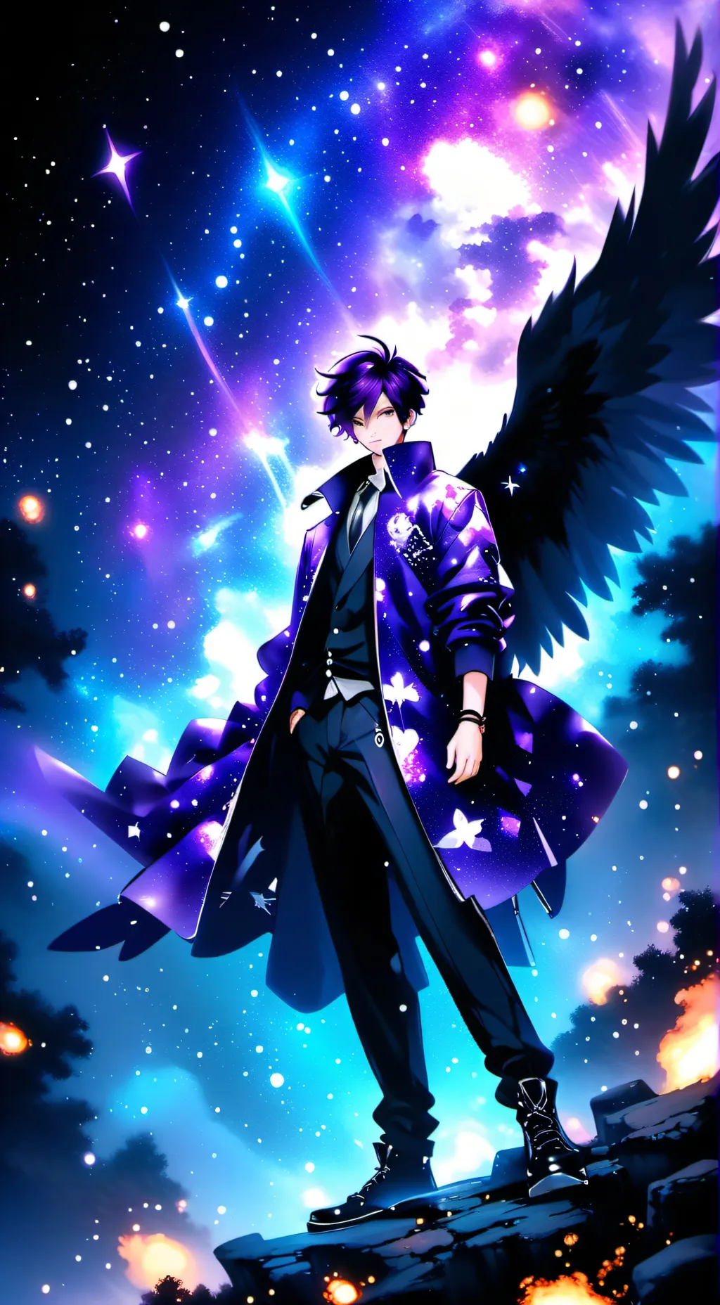 ai character: Max background