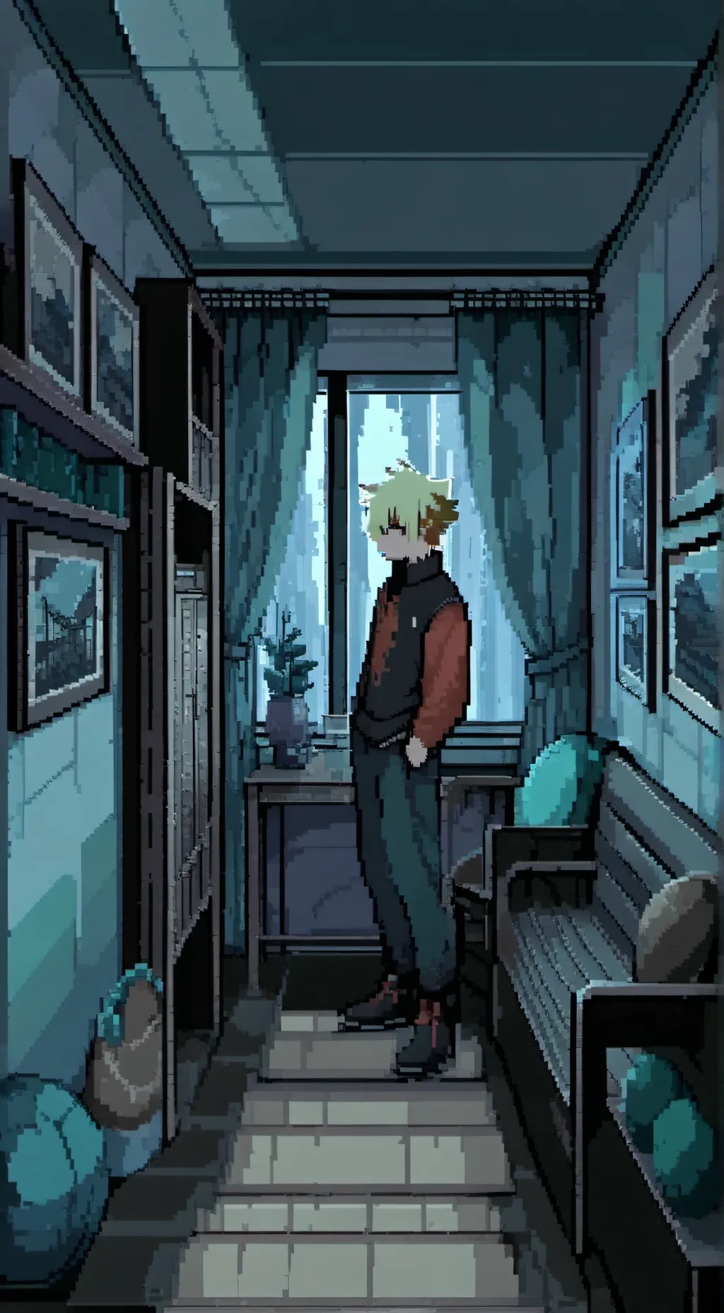 ai character: Mha bakugo  background