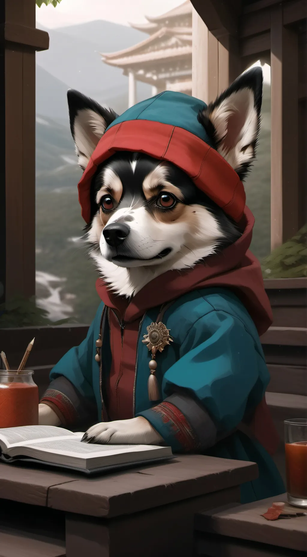 ai character: Энджел background