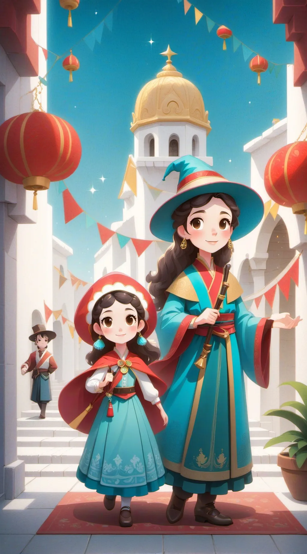 ai character: fiesta. background