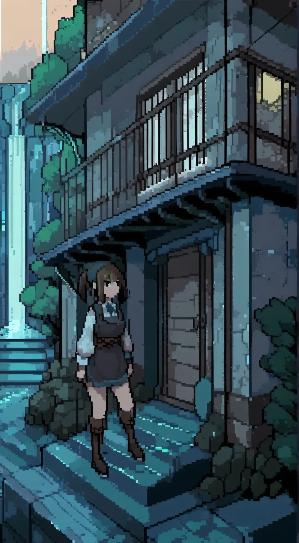 ai character:  aniversário baku background