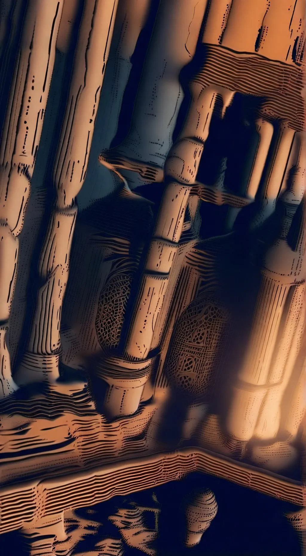 ai character: Bendy background