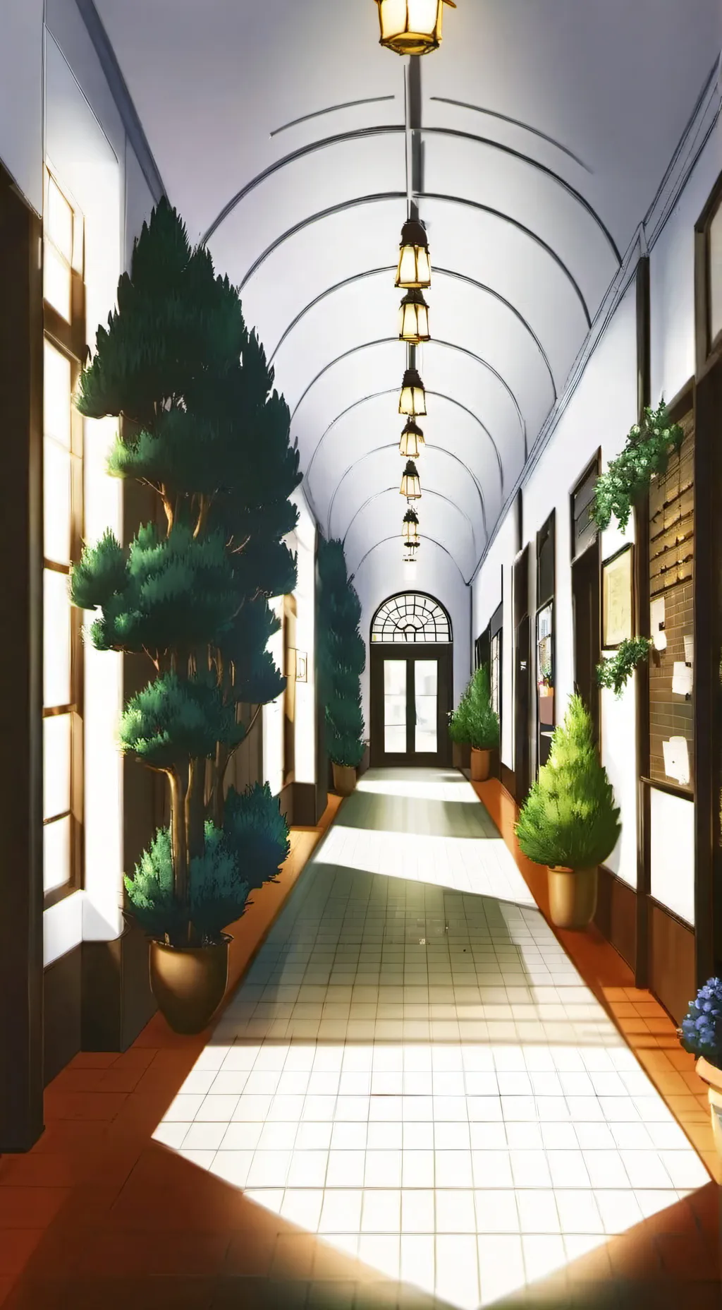 ai character: school background