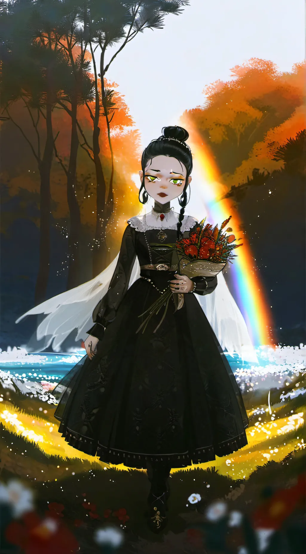 ai character: Dandy's world background