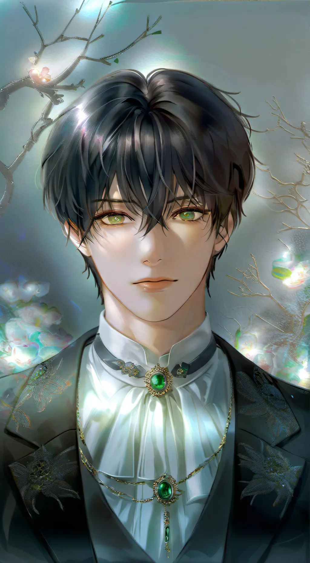 ai character: Leonardo background