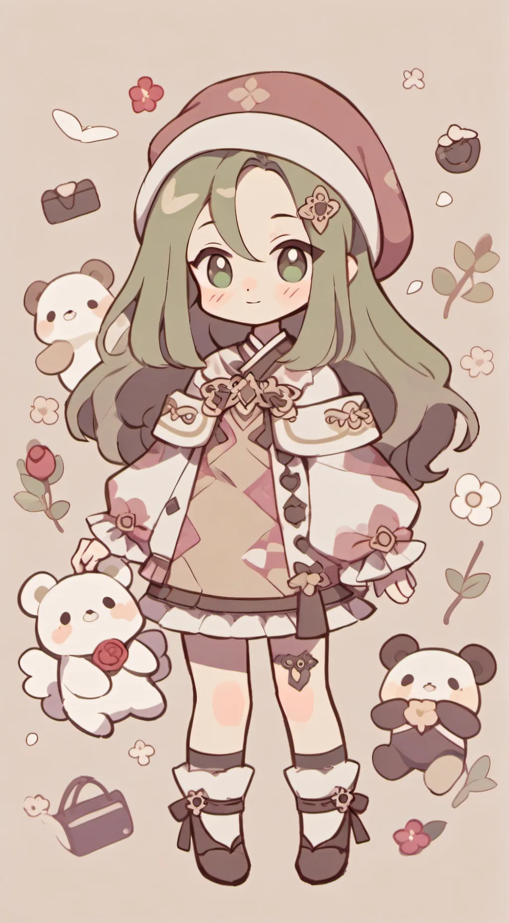 ai character: Лола  background