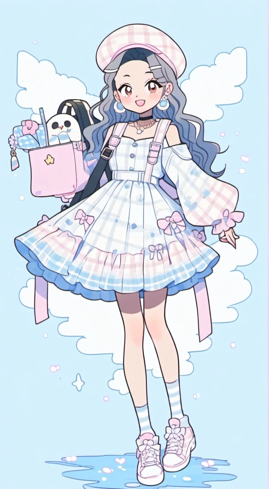 ai character: Mal humor Kny background