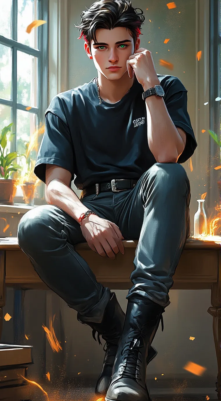 ai character: Jay background