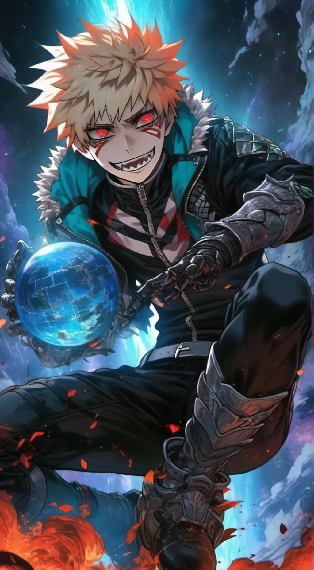 ai character: bakugo esperimento background