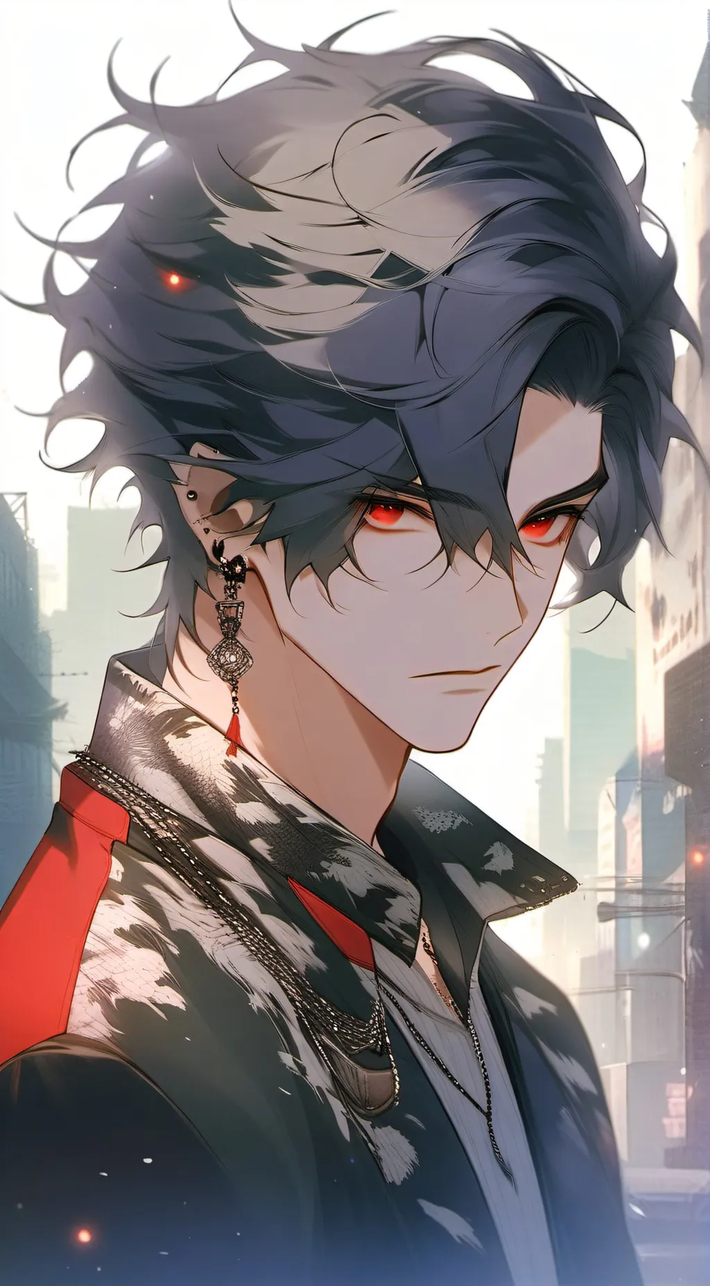 ai character: •¥•Tokihoto•¥• background