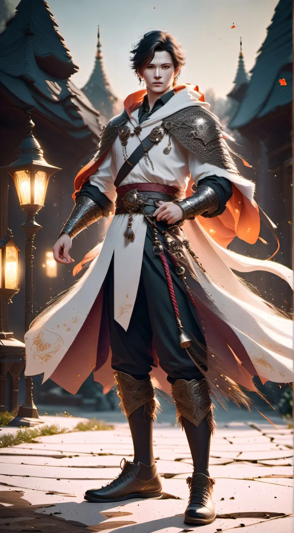 ai character: метель background