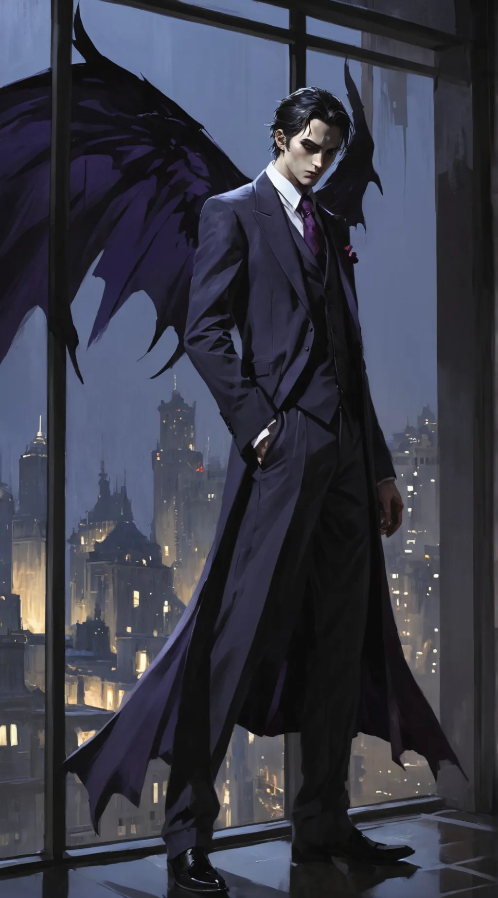 ai character: Lucien background