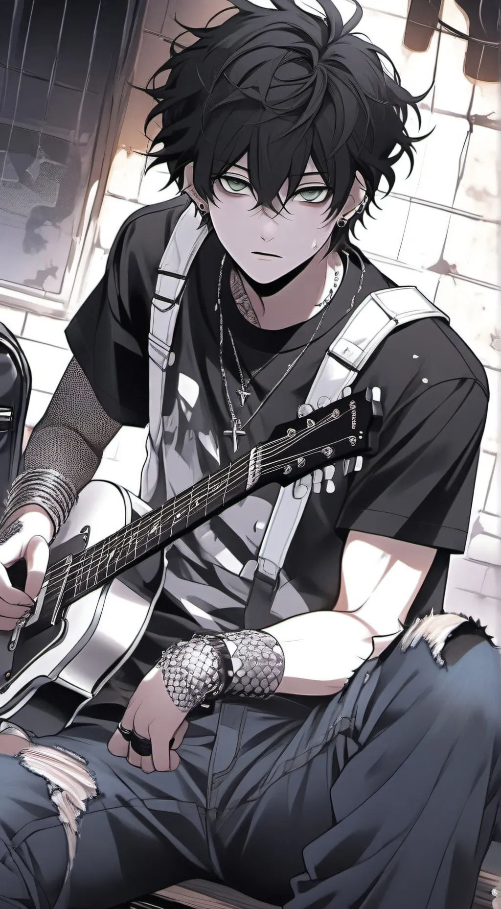 ai character: °*‡★𝓔𝓷𝔃𝓸★‡*° background