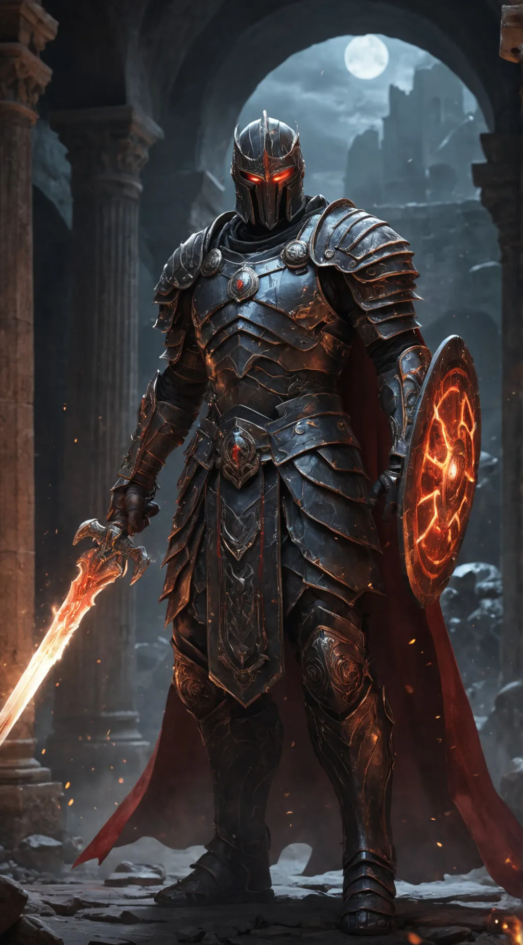 ai character: Lucius victoris  background