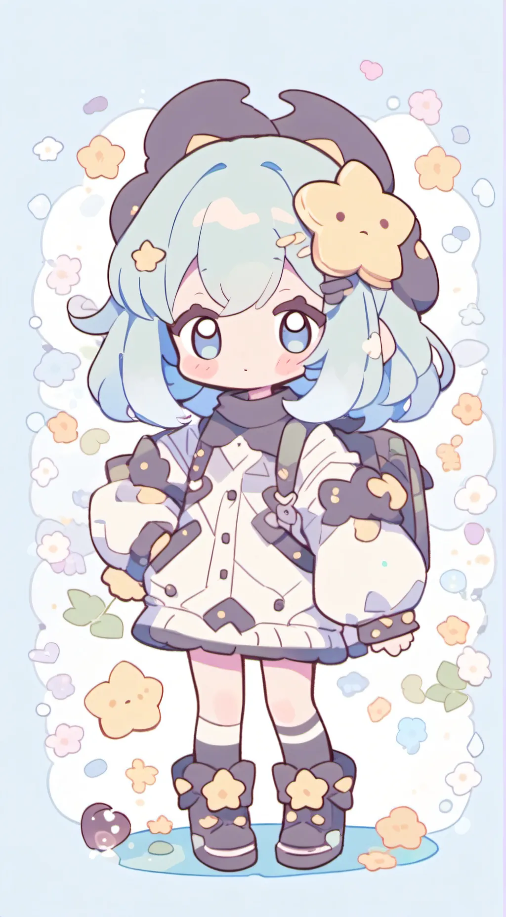 ai character: Sprunki background