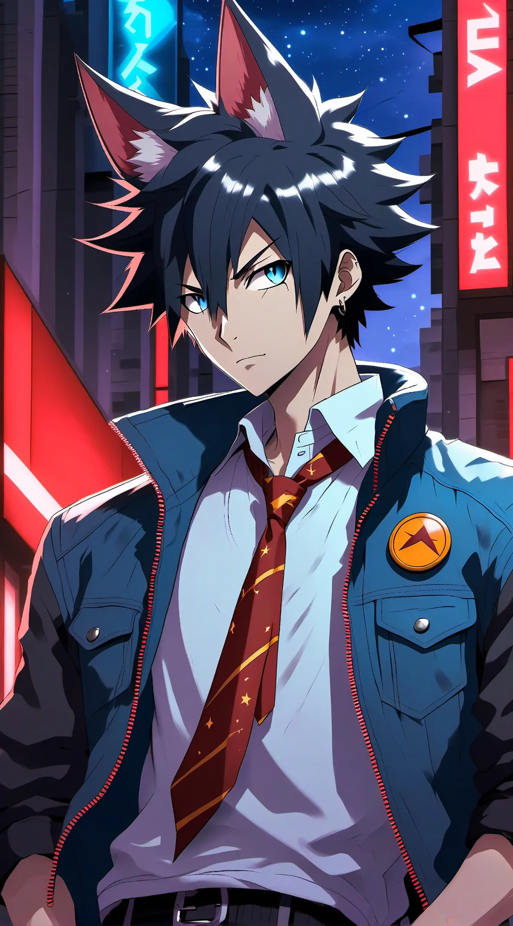 ai character: Lucas background