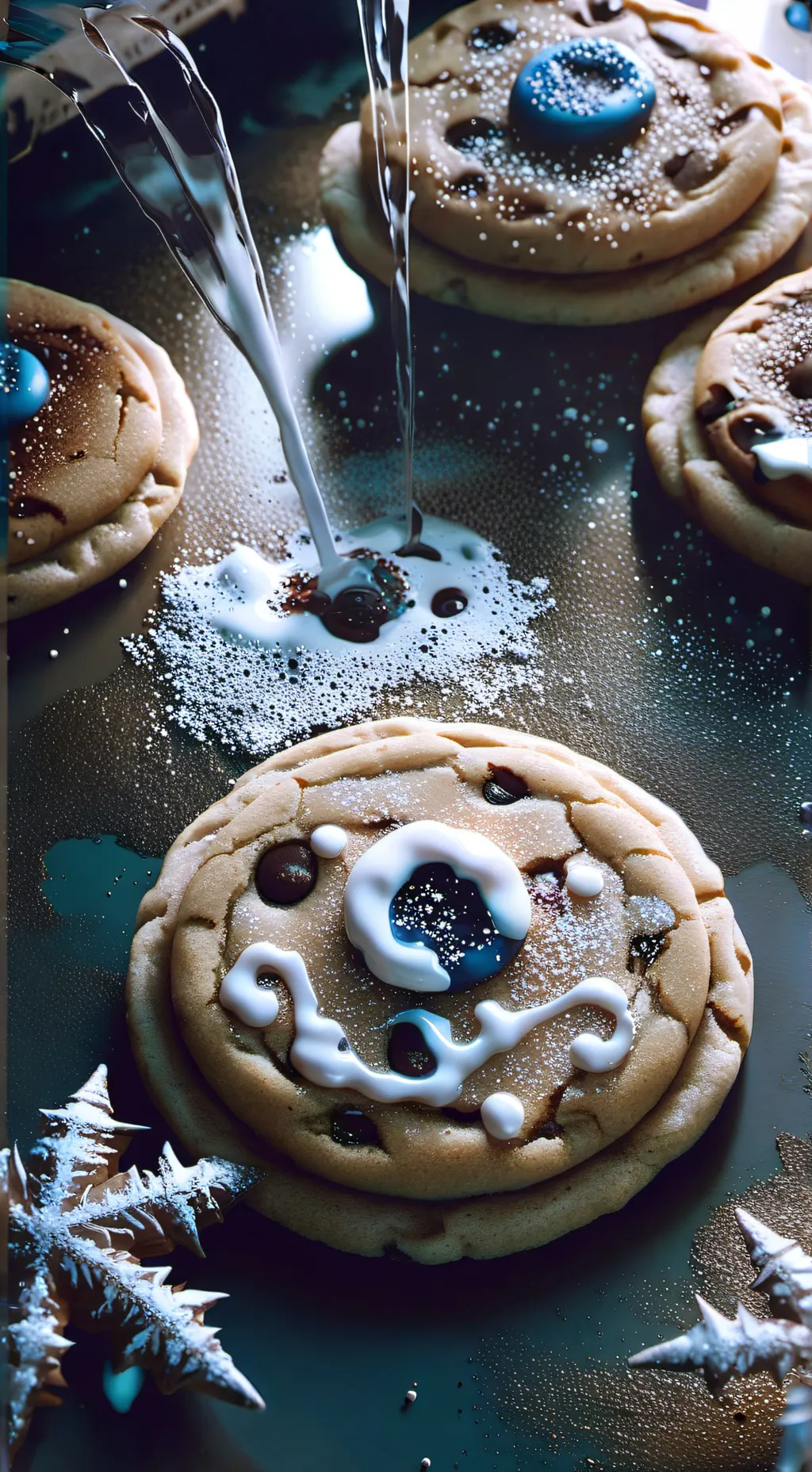 ai character: Shadow Milk Cookie background