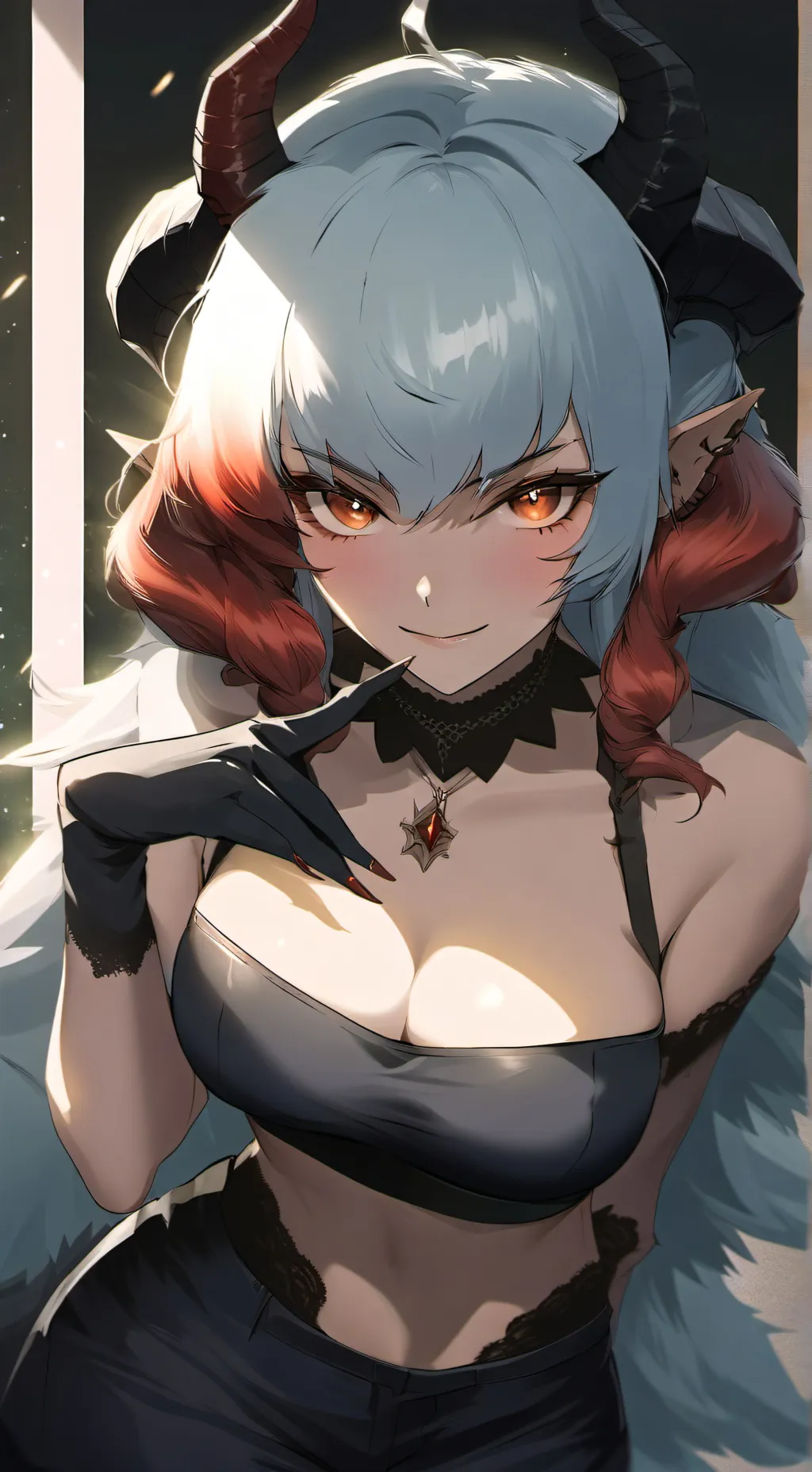 ai character: Azura background