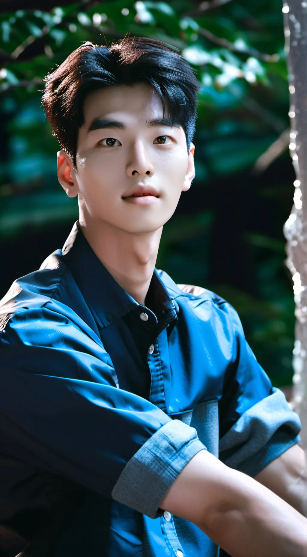 ai character: Minjun background