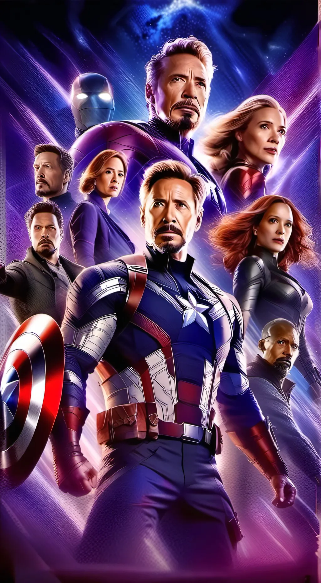 ai character: avenger's kid background