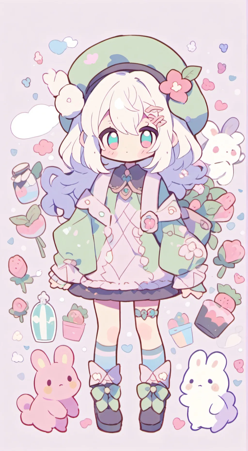 ai character: Kirishima  background