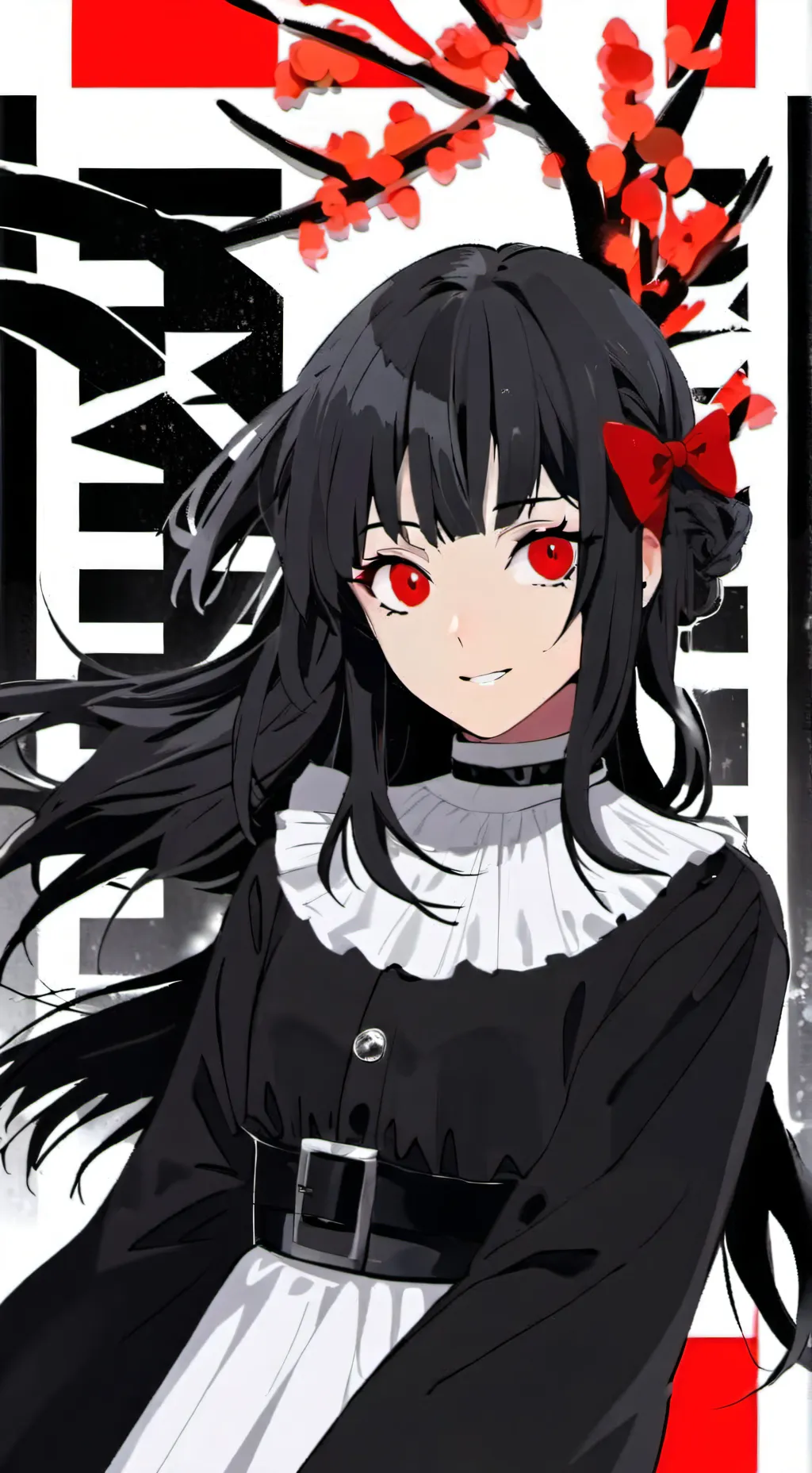 ai character: zzz christmas background